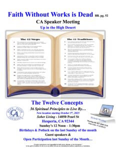 New location Faith Without Works is Dead